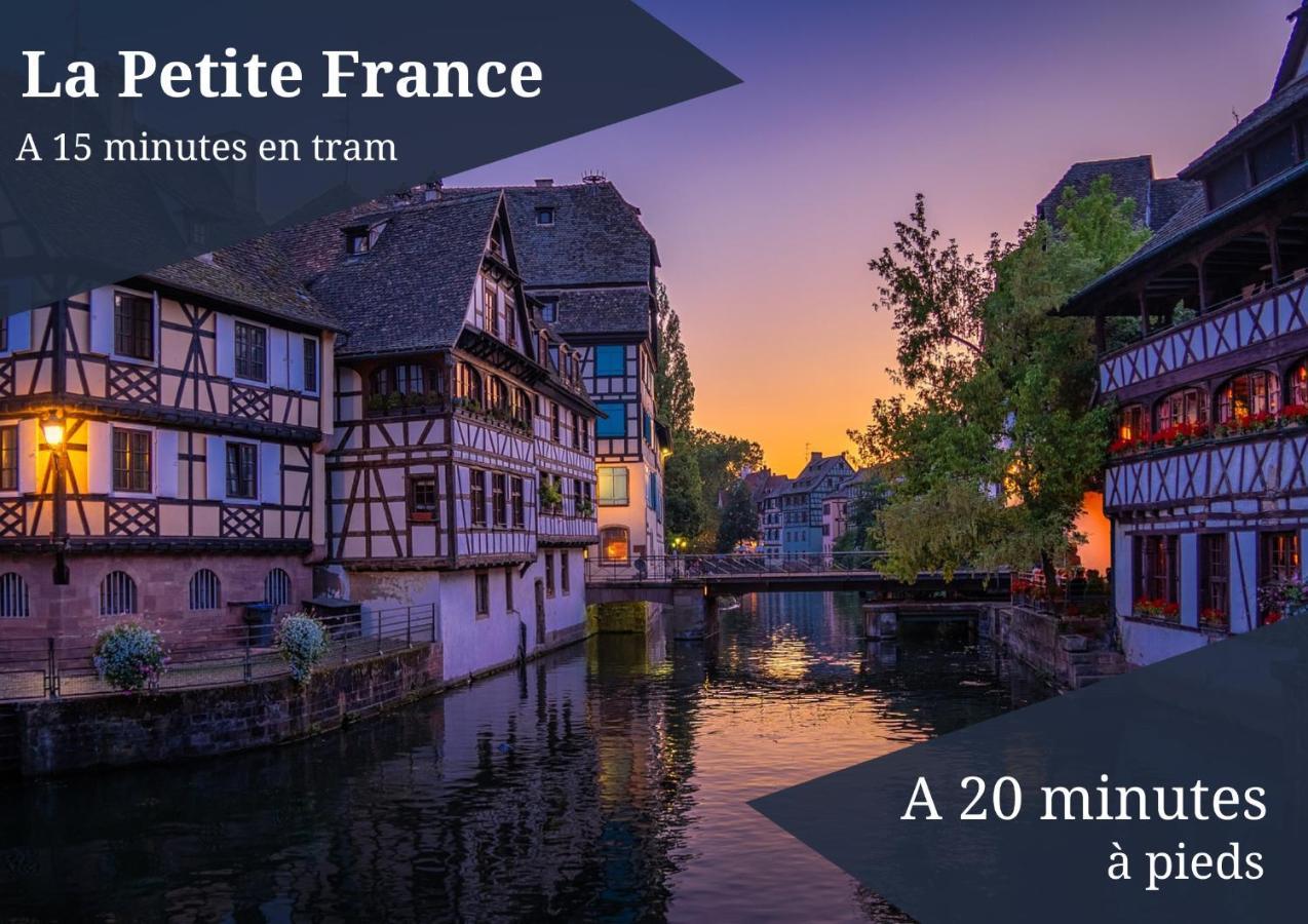 L'Academie - Terrasse Avec Vue - Parking Apartment Strasbourg Ngoại thất bức ảnh