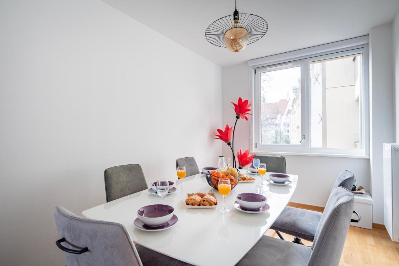 L'Academie - Terrasse Avec Vue - Parking Apartment Strasbourg Ngoại thất bức ảnh