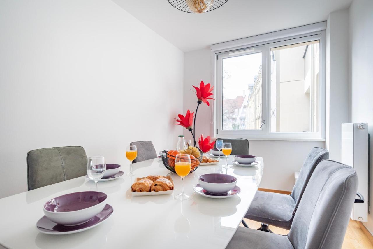 L'Academie - Terrasse Avec Vue - Parking Apartment Strasbourg Ngoại thất bức ảnh