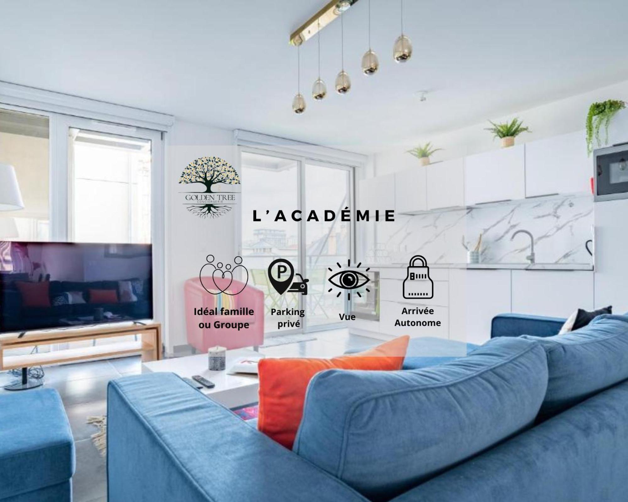 L'Academie - Terrasse Avec Vue - Parking Apartment Strasbourg Ngoại thất bức ảnh